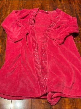 Ulta Beauty Bright Pink Sequin Plush Top